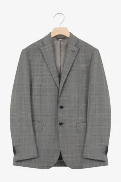 Abito a quadri grigio - GRIGIO QUADRI