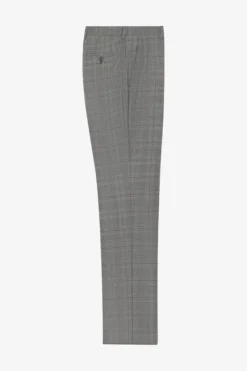Abito a quadri grigio - GRIGIO QUADRI