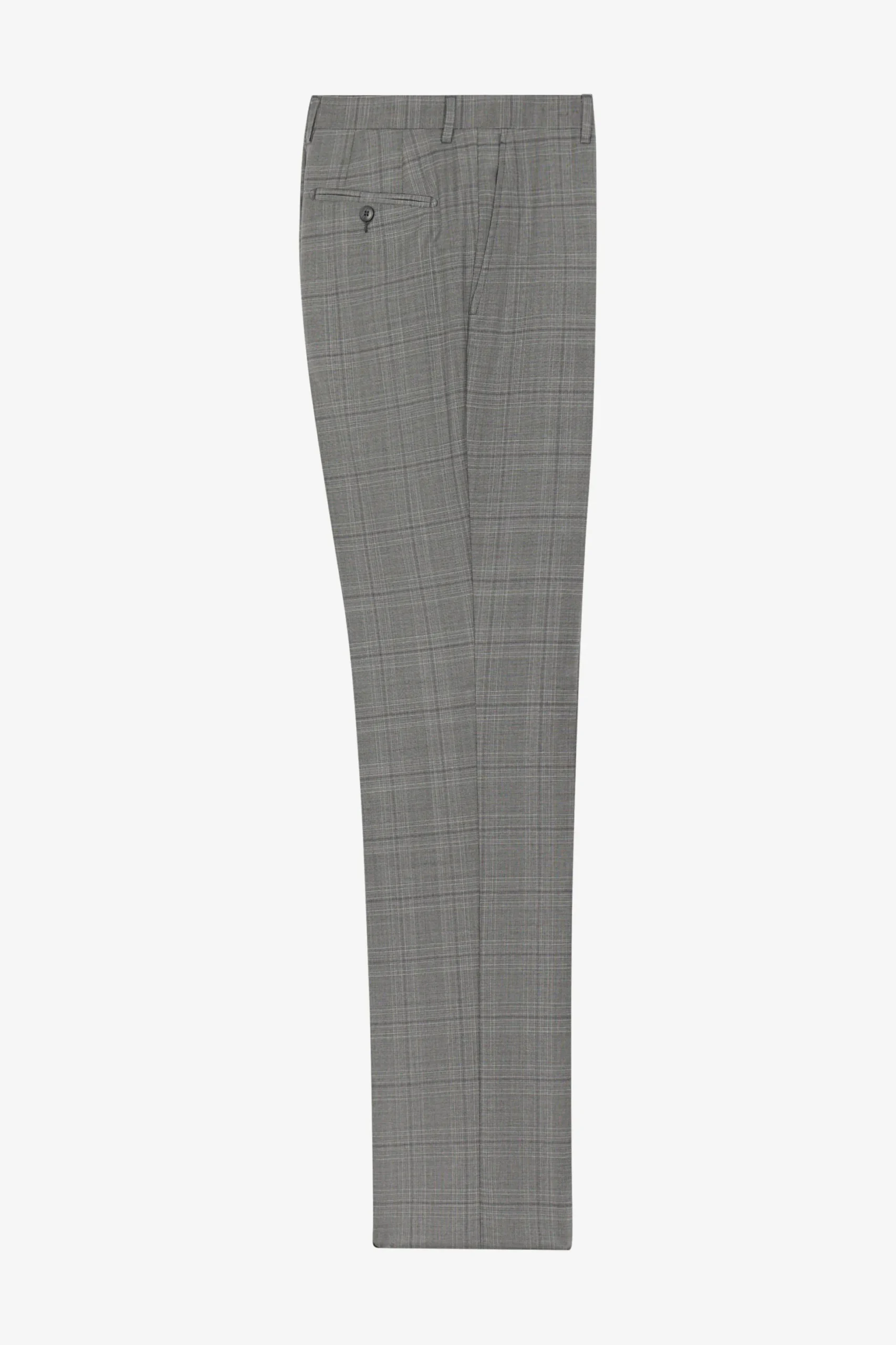 Abito a quadri grigio - GRIGIO QUADRI