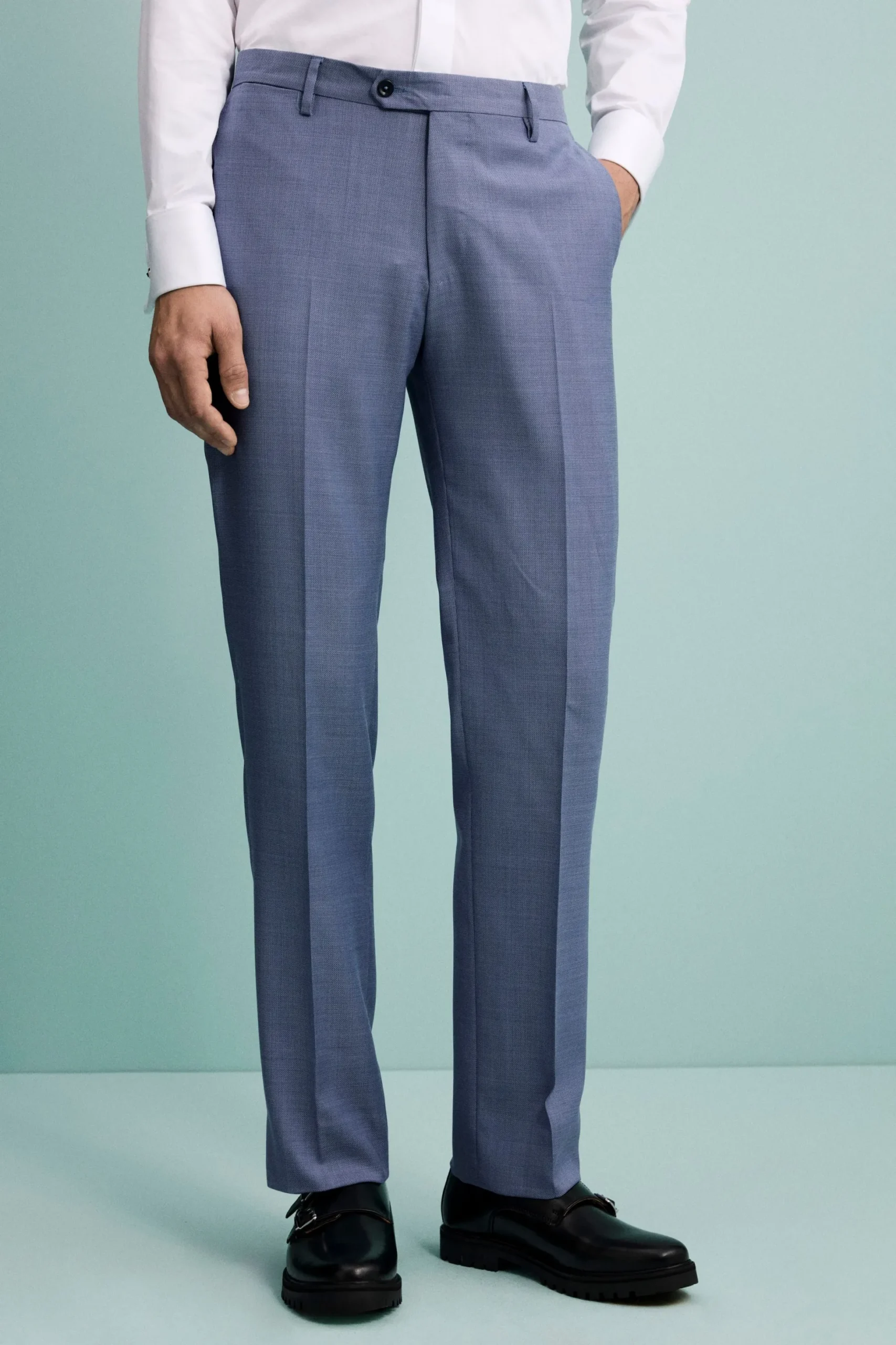 Abito Azzurro Regular Fit - AZZURRO