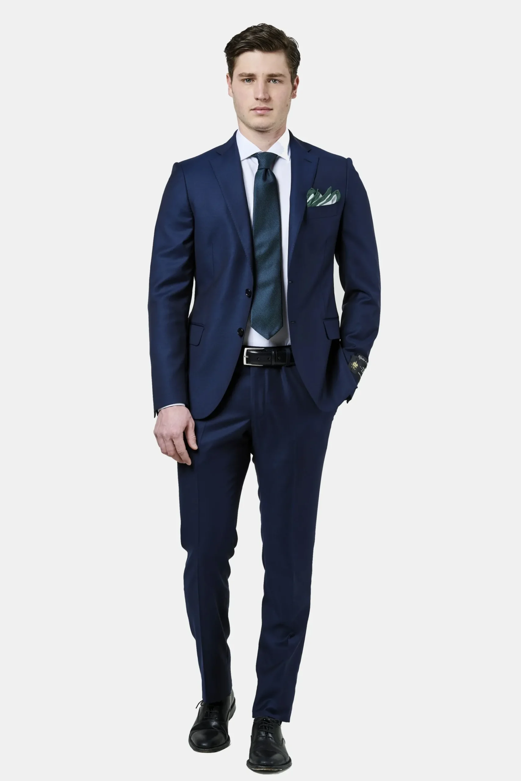 Abito blu in lana 150s - BLU