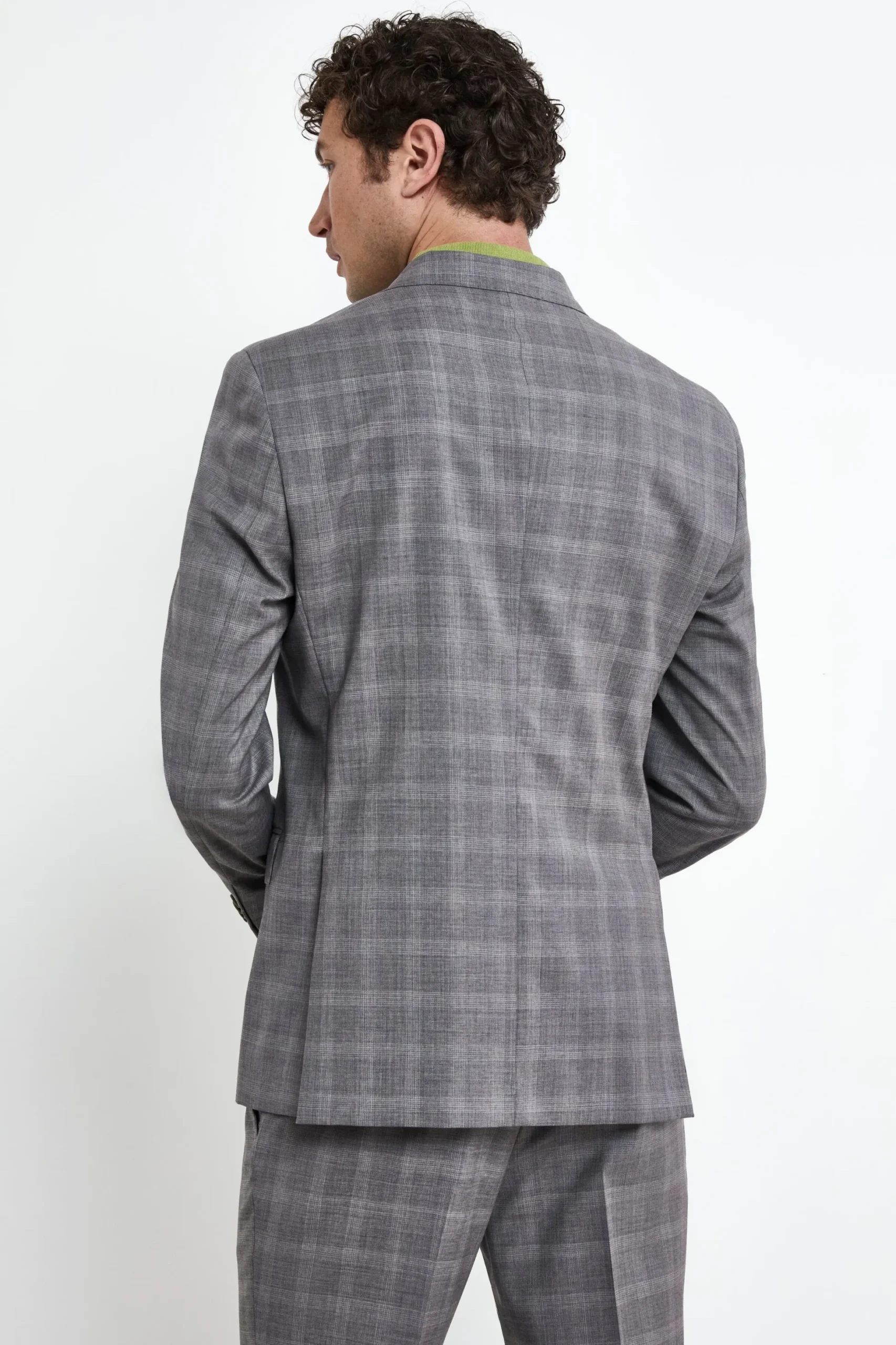 Abito Check Grigio - GALLES GRIGIO