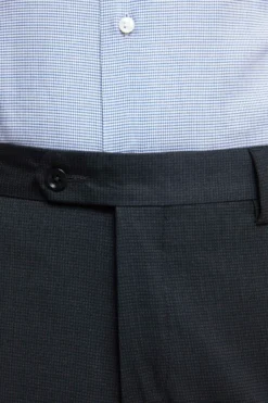 Abito Foderato in Lana Slim Fit - P/P VERDE