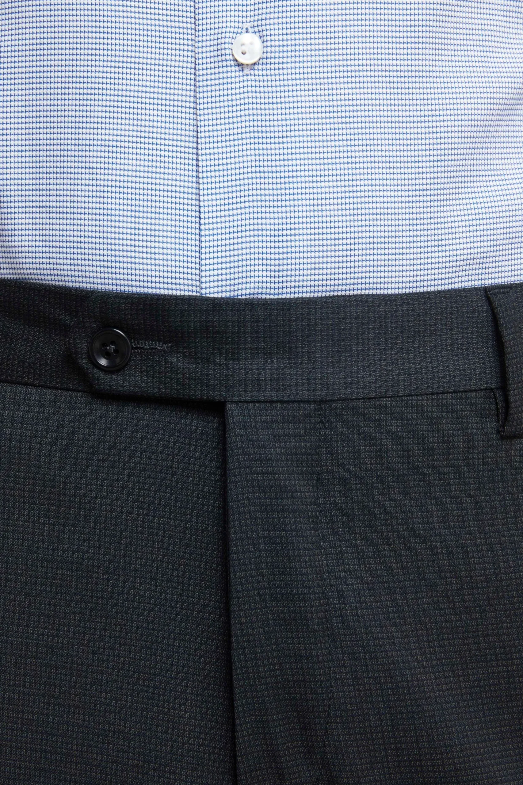 Abito Foderato in Lana Slim Fit - P/P VERDE