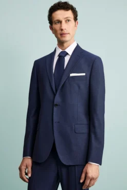 Abito slim bluette - BLU APERTO