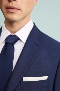 Abito slim bluette - BLU APERTO