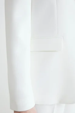 Blazer bianco elegante - PANNA