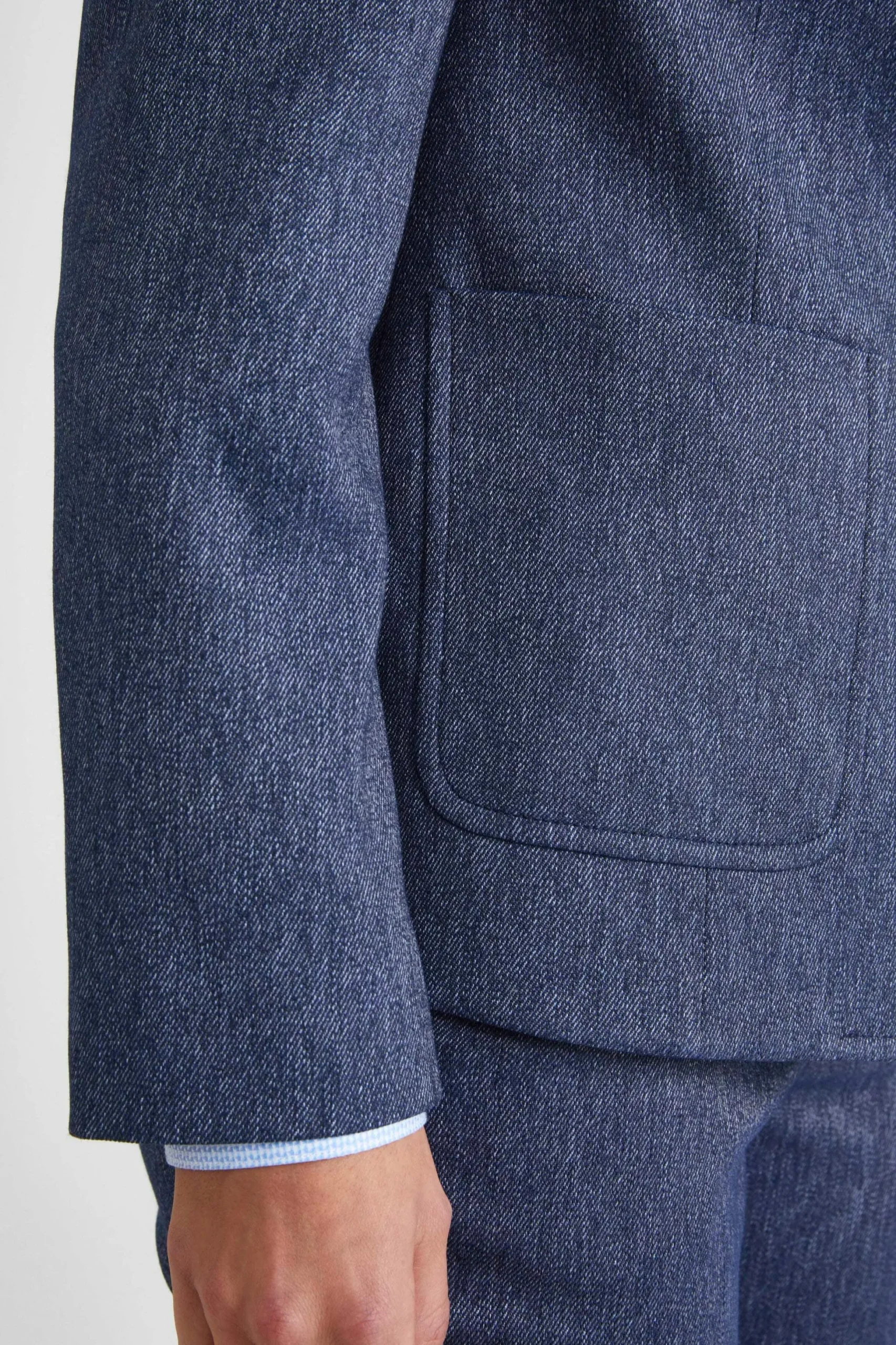 Blazer Denim Elegante - DENIM