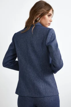 Blazer Denim Elegante - DENIM