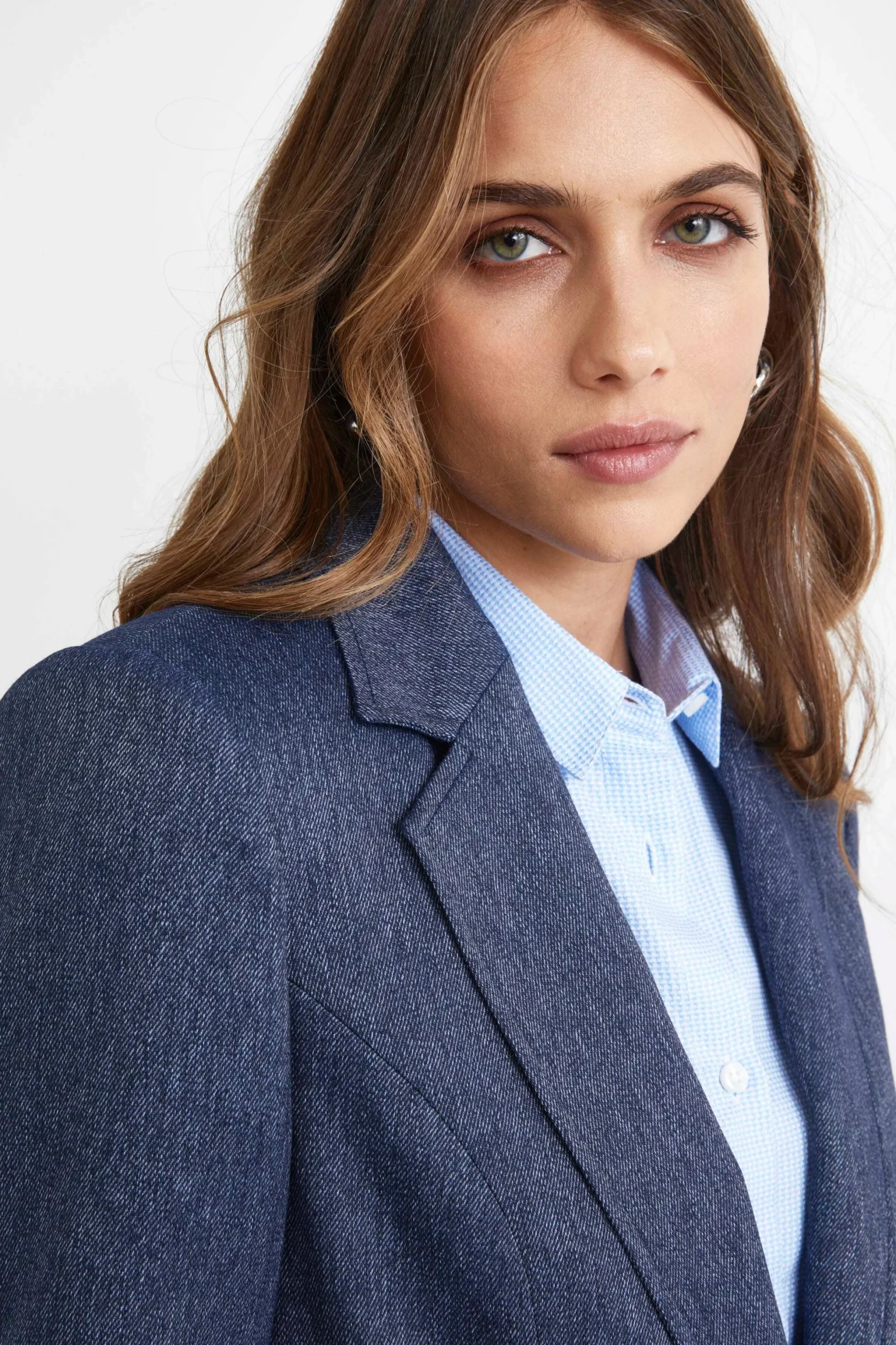 Blazer Denim Elegante - DENIM