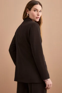 Blazer Doppiopetto Foderato in Cady - T.MORO