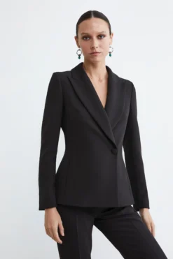 Blazer doppiopetto - NERO