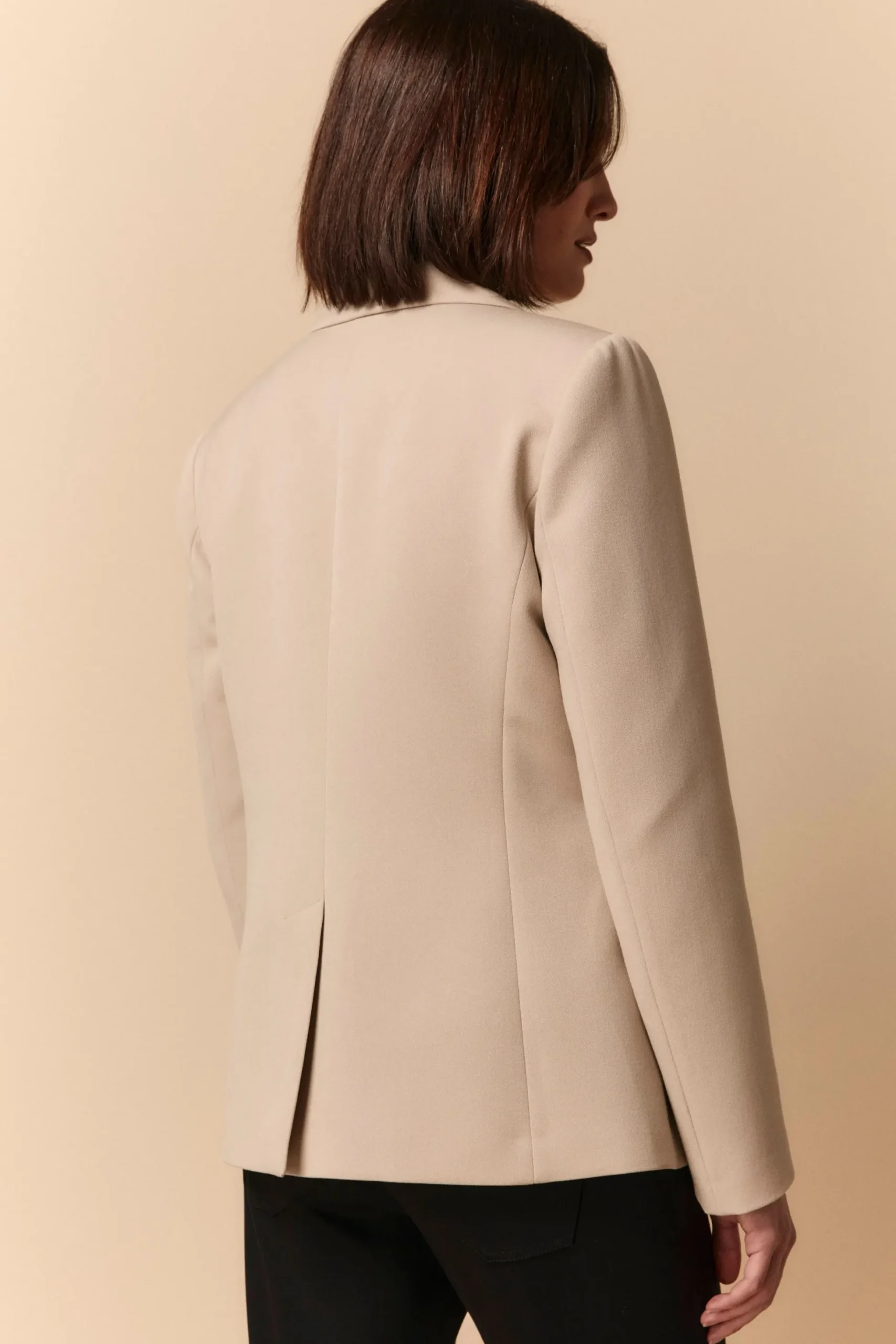 Blazer Elegante Regular Fit - BEIGE