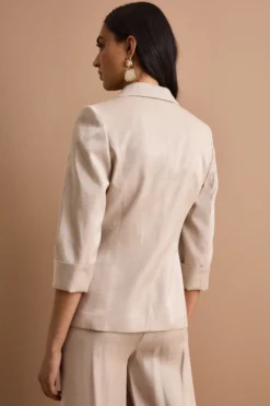 Blazer in Raso da Cerimonia con Lurex - CORDA