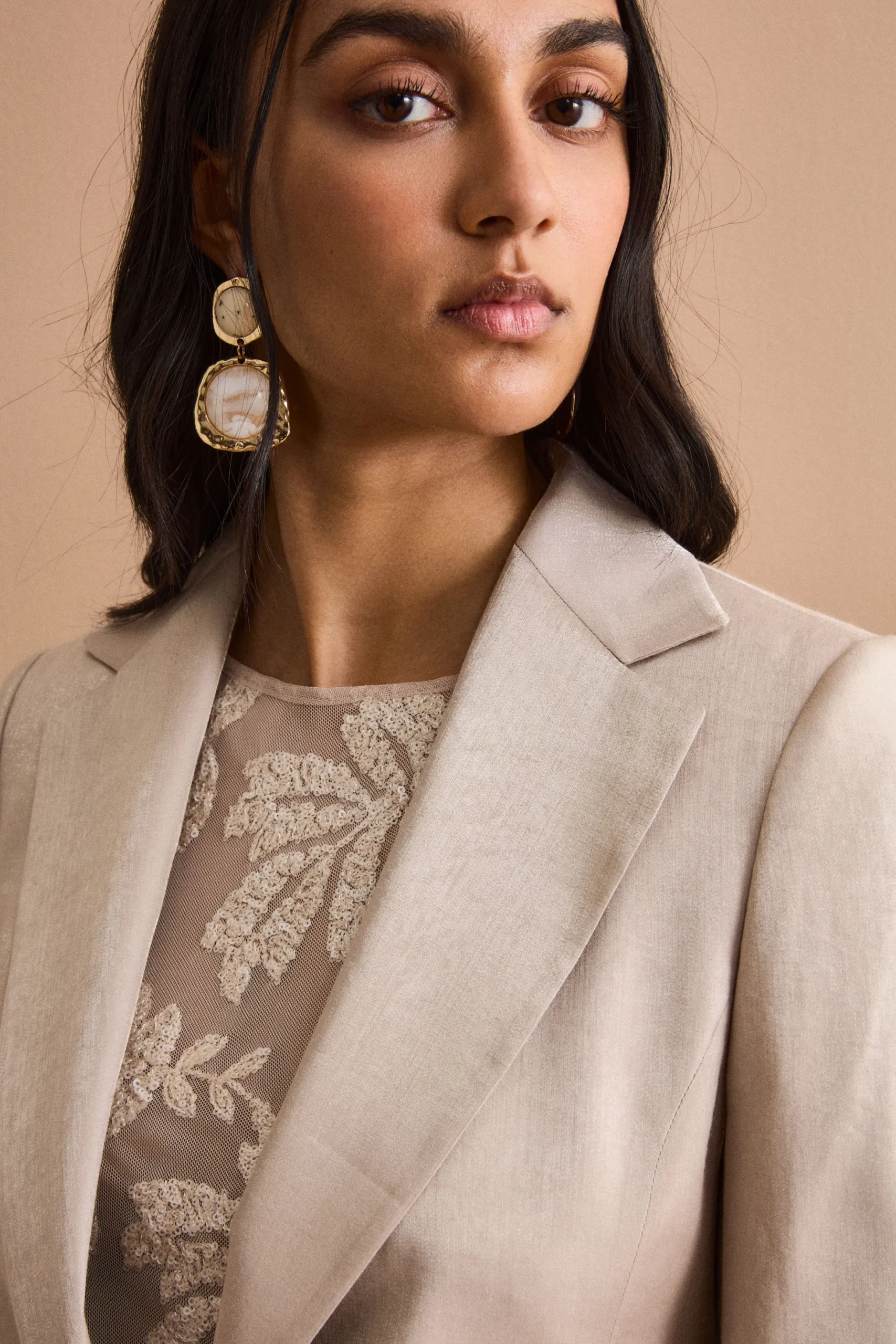 Blazer in Raso da Cerimonia con Lurex - CORDA