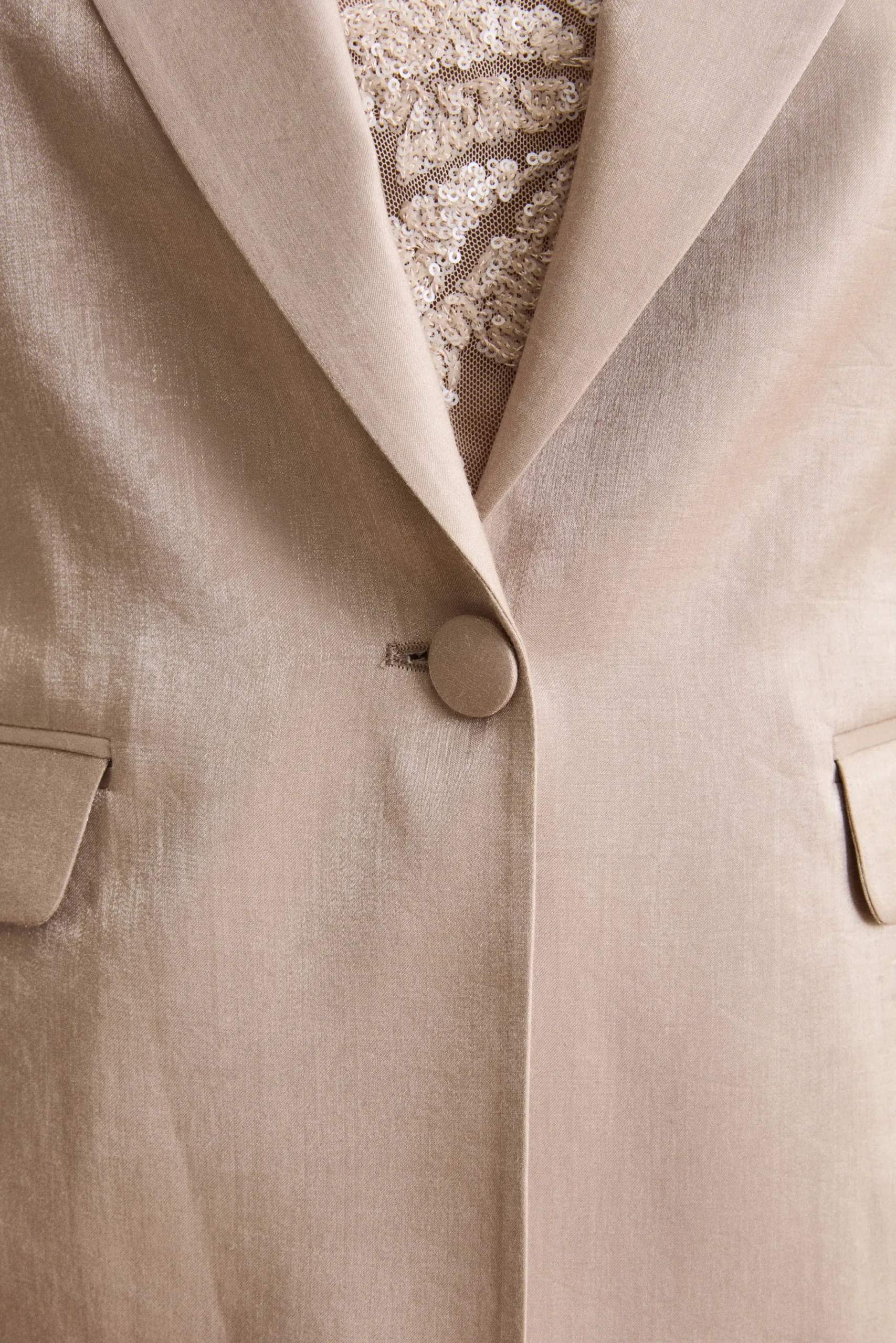 Blazer in Raso da Cerimonia con Lurex - CORDA