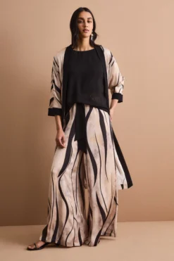 Blusa Cerimonia in Georgette con Fiocco - NERO
