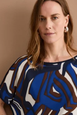 Blusa Fantasia da Cerimonia in Jersey - FANT. BLU