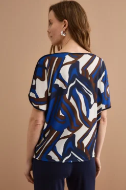 Blusa Fantasia da Cerimonia in Jersey - FANT. BLU