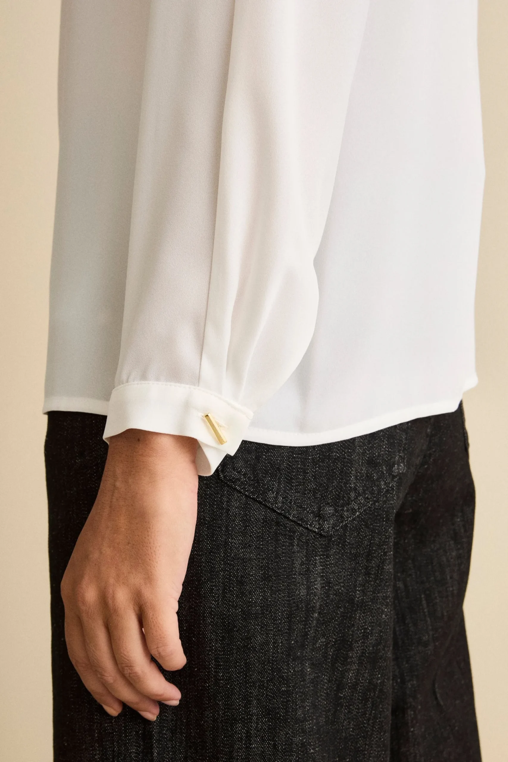 Blusa Raglan Over Doppio Filo - PANNA