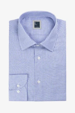Camicia a quadretti slim - LILLA QUADRI