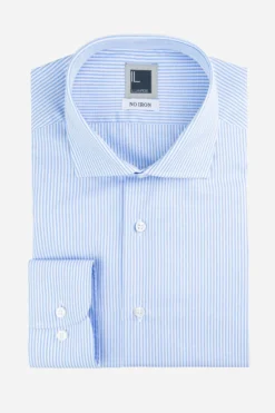 Camicia a righe azzurra - AZZURRO RIGATO