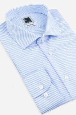 Camicia a righe azzurra - AZZURRO RIGATO