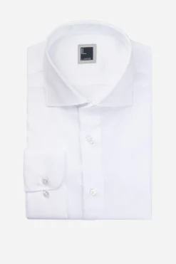 Camicia dobby bianca - BIANCO