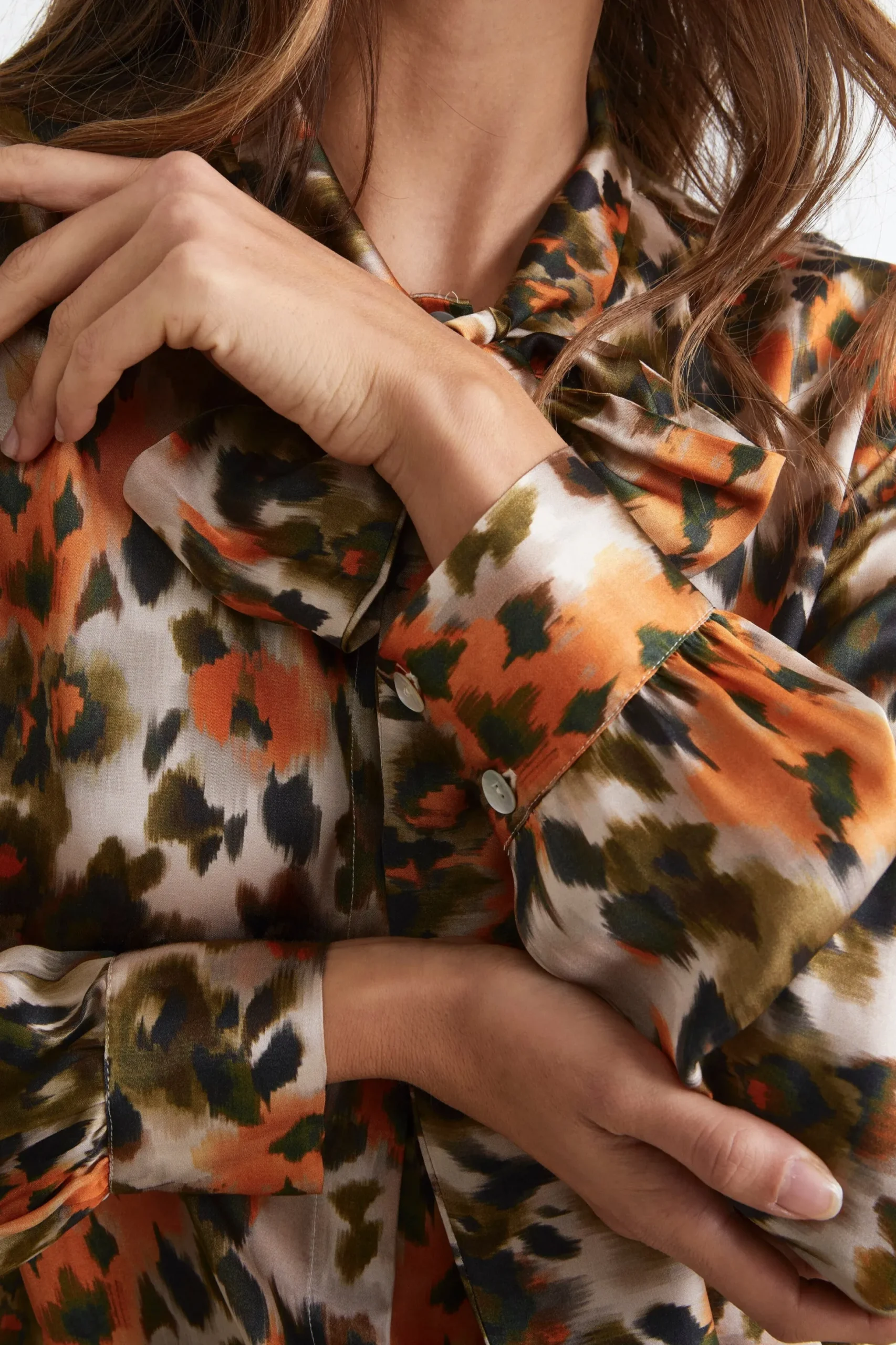 Camicia Fantasia con Fiocco - FANT. ROSA