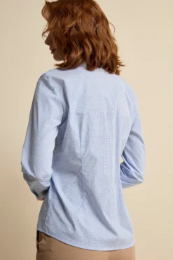 Camicia Over in Cotone - FANT. AZZURRO