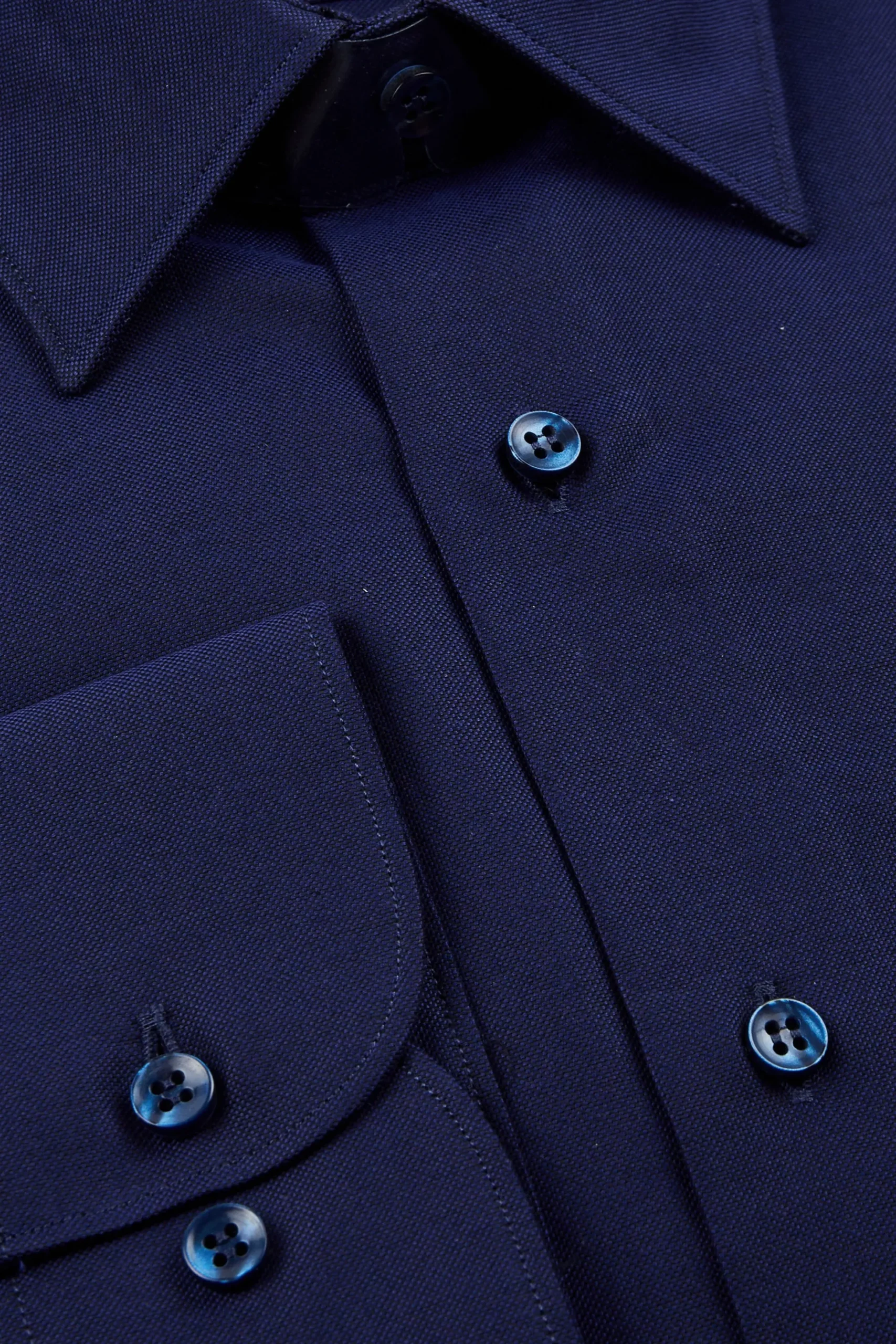 Camicia oxford fit regolare - BLU