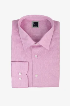 Camicia oxford fit regolare - ROSA