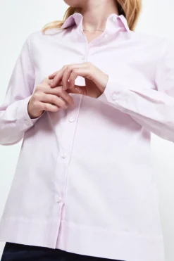 Camicia Oxford in Cotone - ROSA
