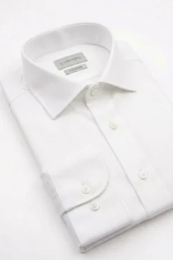 Camicia Regular Fit No Iron - BIANCO