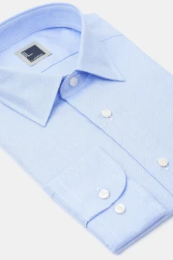 Camicia slim casual - AZZURRO