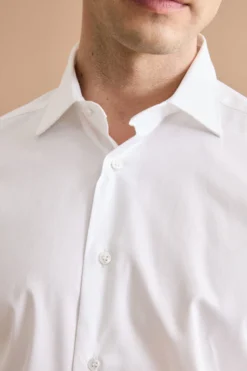 Camicia slim casual - BIANCO