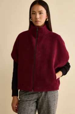 Cappa Foderata con Zip - BORDEAUX