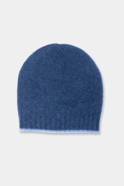 Cappello in cashmere - JEANS/BLU MEL