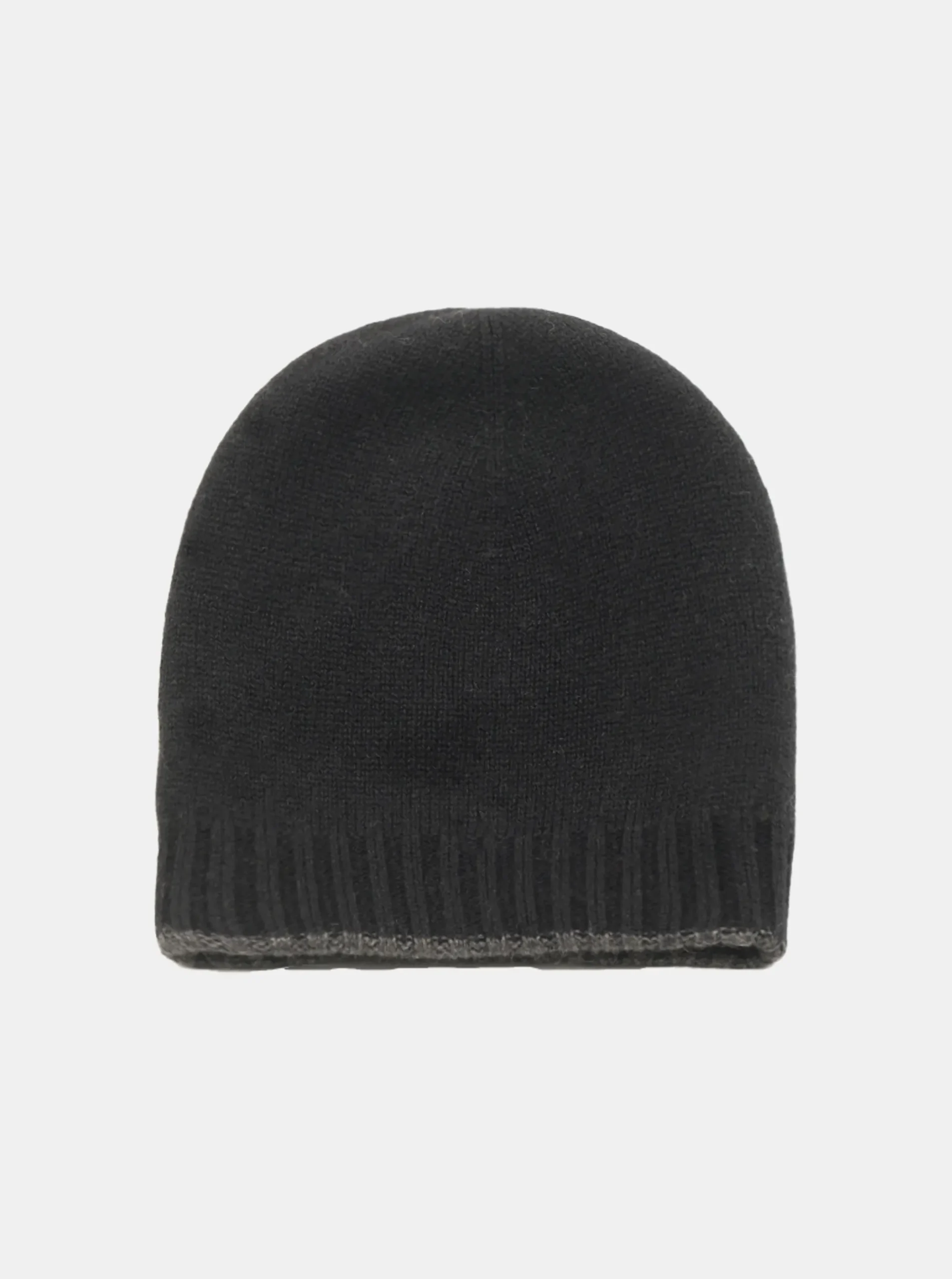 Cappello in cashmere - NERO/GRIGIO