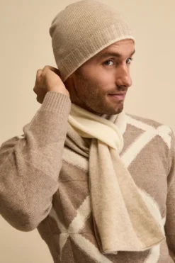 Cappello in cashmere - PANNA/BEIGE