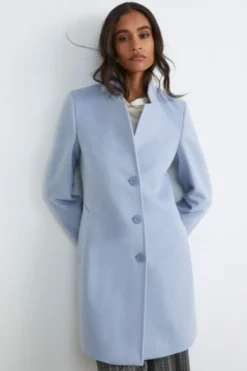 Cappotto in cashmere da donna - AZZURRO