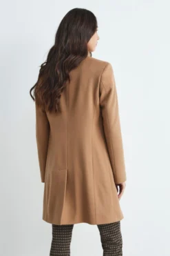 Cappotto in lana donna - CAMMELLO