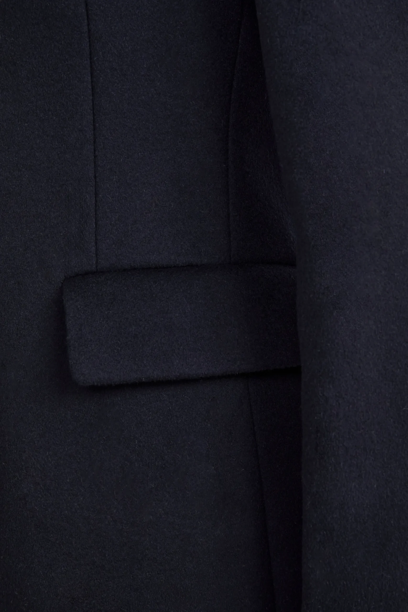 Cappotto in lana e cashmere - BLU