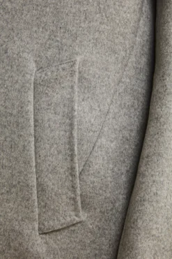 Cappotto in lana e cashmere - GRIGIO CHIARO