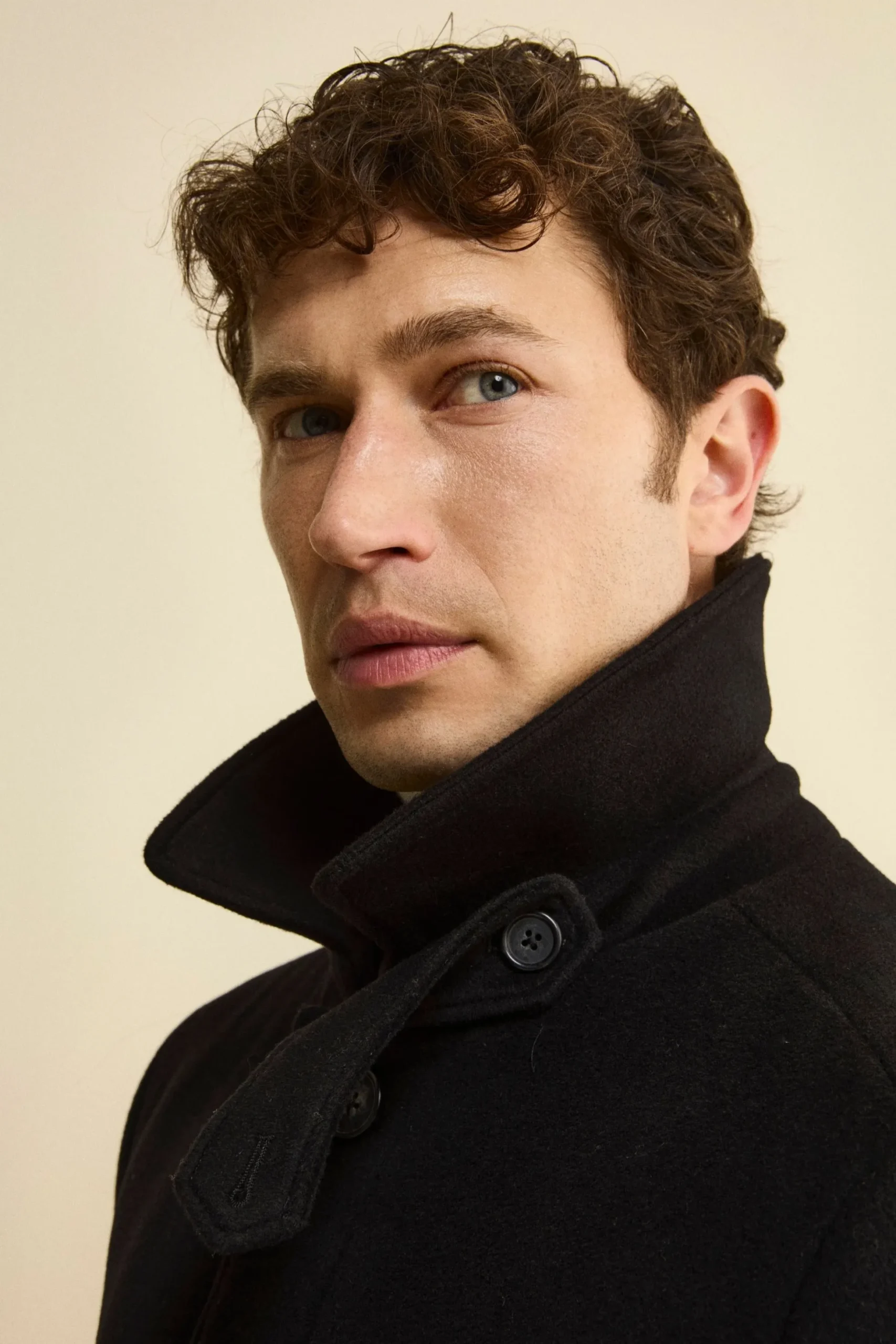 Cappotto Lungo Foderato in Lana e Cashmere - NERO