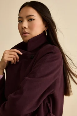 Cappotto lungo in lana e cashmere - PRUGNA