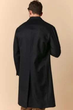 Cappotto Over in Lana e Cashmere - BLU