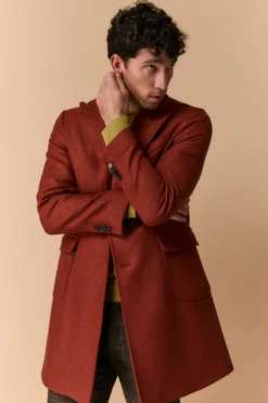 Cappotto Twill in Lana - COCCIO
