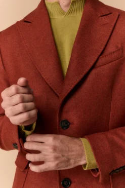 Cappotto Twill in Lana - COCCIO