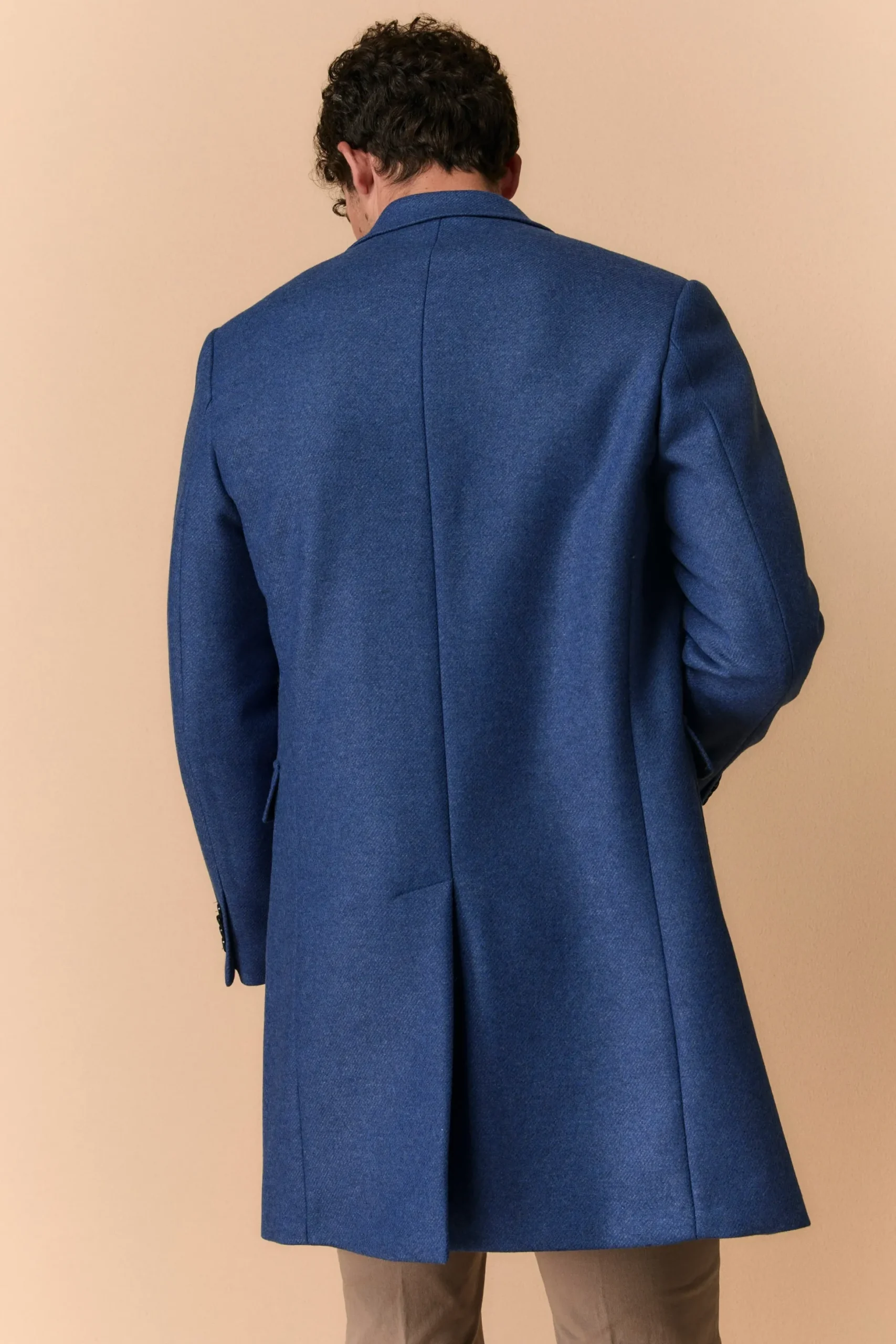 Cappotto Twill in Lana - JEANS